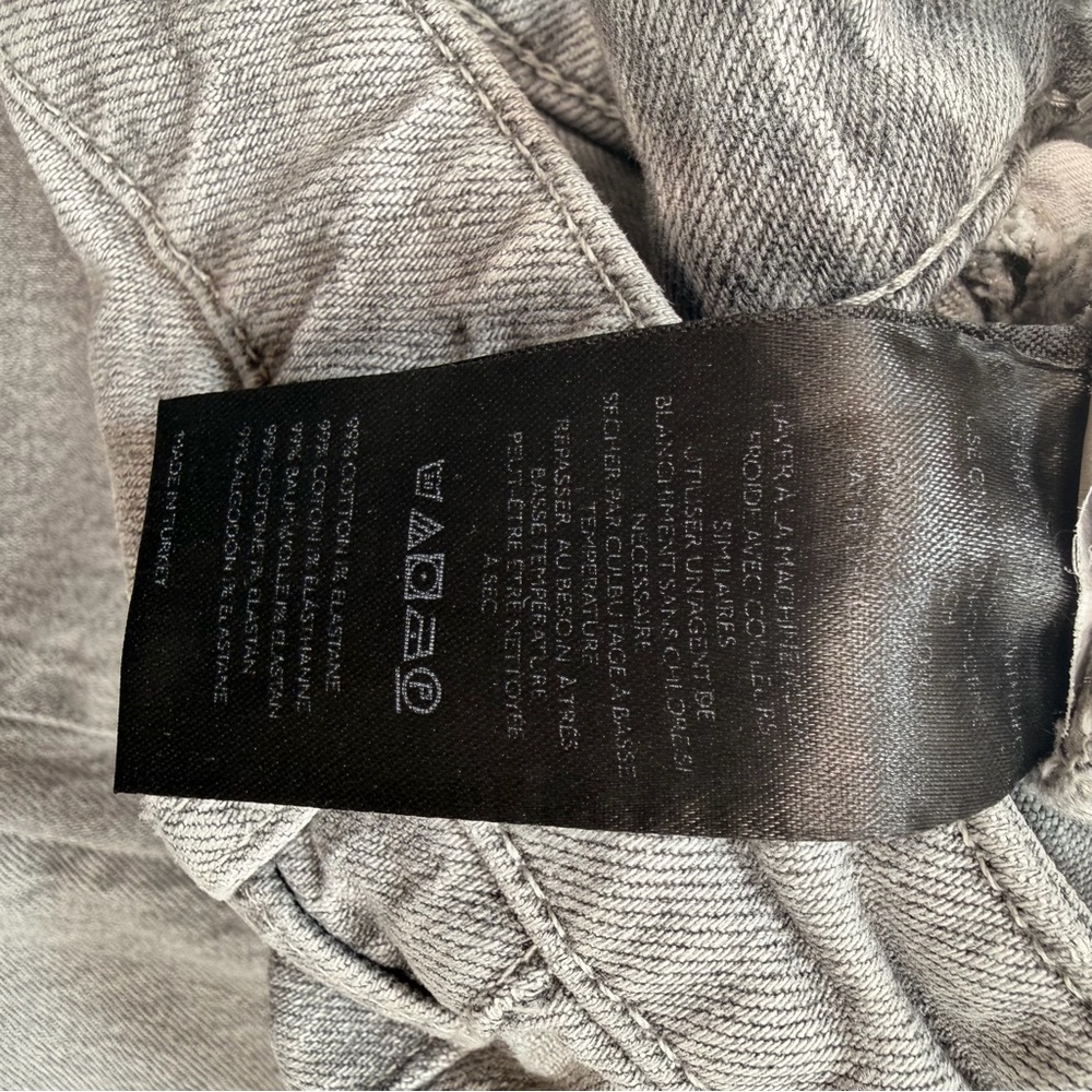Pilcro Gray Wide Leg Jeans - Picture 7 of 16
